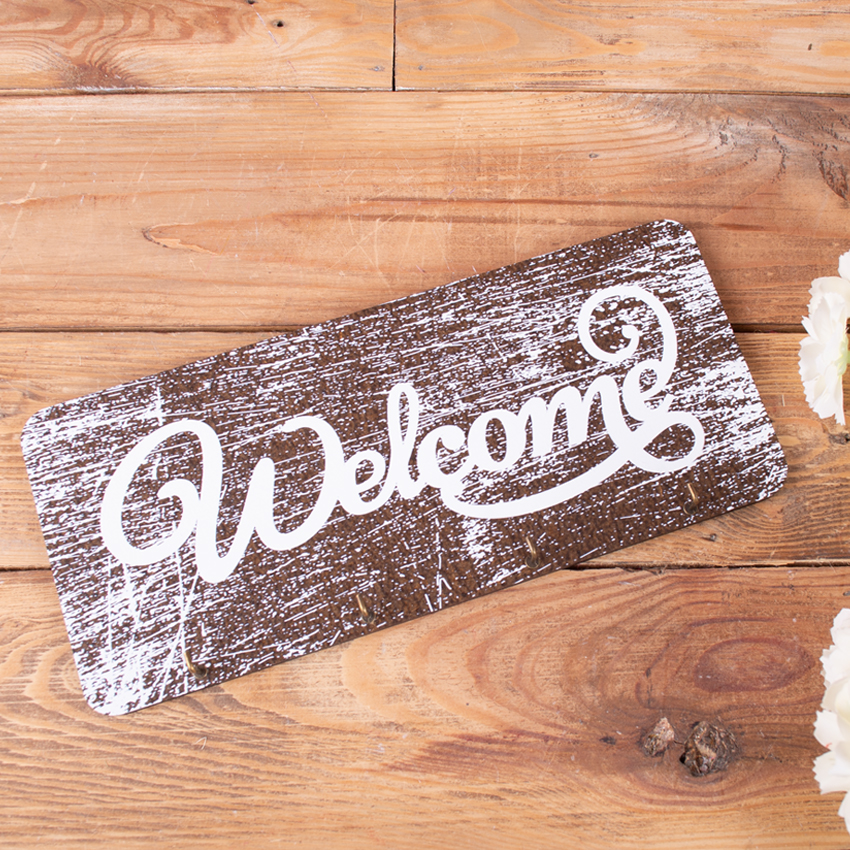 ключница "welcome "